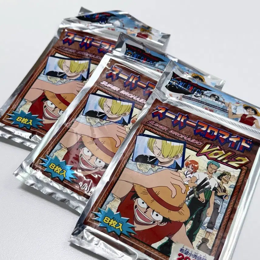 [SOLD OUT] 9장 세트) 원피스 루피 조로 고전 카드 일본 포카 홀로그램 실버 레어