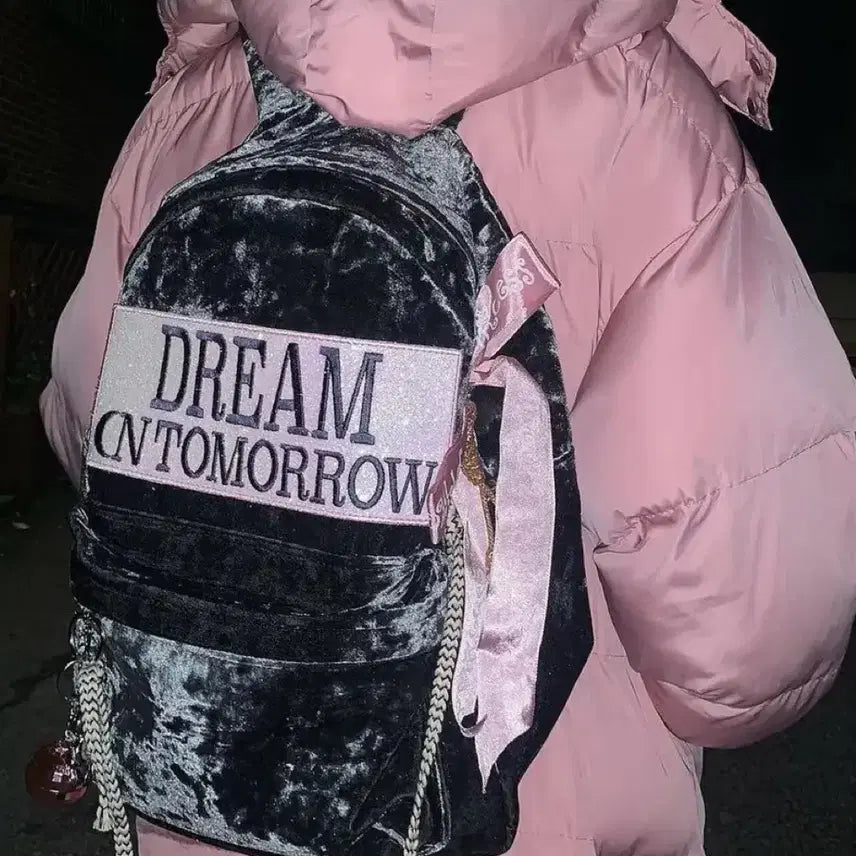 [BUNJANG] Entre Reve Dayomi BlackPink Backpack / 단종)앙트레브다요미한정판블랙핑크백팩발레코어