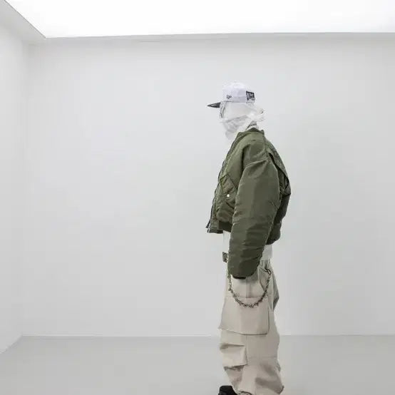 [BUNJANG] Roaringrad Flight Shirring MA-1 Bomber Jacket / (M) 로어링라드 플라이트 셔링 ma-1 봄버 자켓 블루종