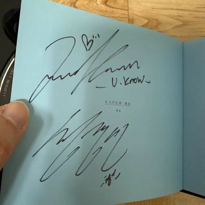 [BUNJANG] TVXQ Catch Me Signed Album / 동방신기 Catch Me 친필 싸인 앨범
