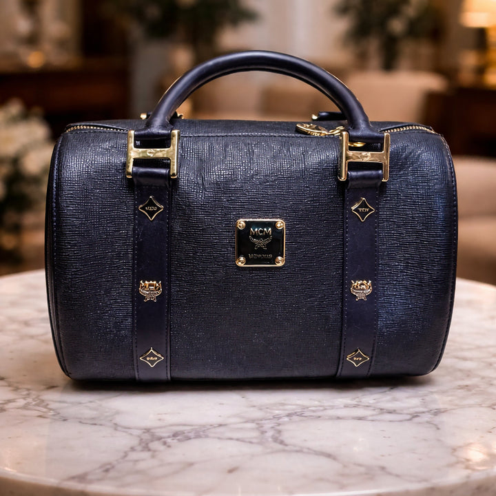 [BUNJANG] MCM Boston Bag Brown / MCM정품 보스턴백 브라운