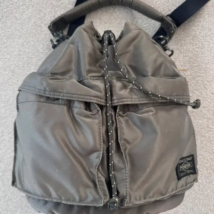 [BUNJANG] Porter Gray 2-Way Tool Bag / (무료배송) 포터 px 탱커 그레이 일본 한정판 2way 툴백 투웨이