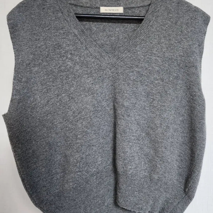 [BUNJANG] Slow and Midi Knit Vest / 슬로우앤드 니트 베스트 미디엄 그레이