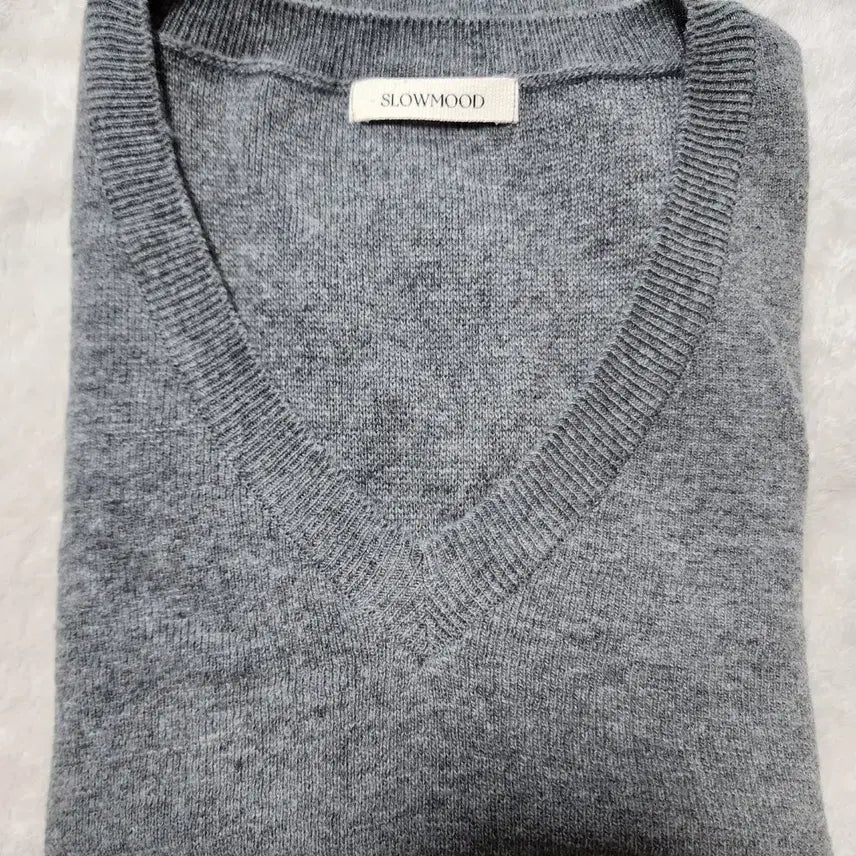 [BUNJANG] Slow and Midi Knit Vest / 슬로우앤드 니트 베스트 미디엄 그레이