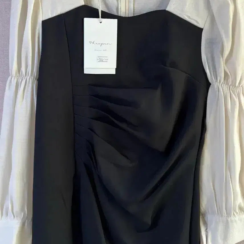 [BUNJANG] Roen Shirring Midi Dress / 로엔 셔링 원피스 새 상품 (무료배송)