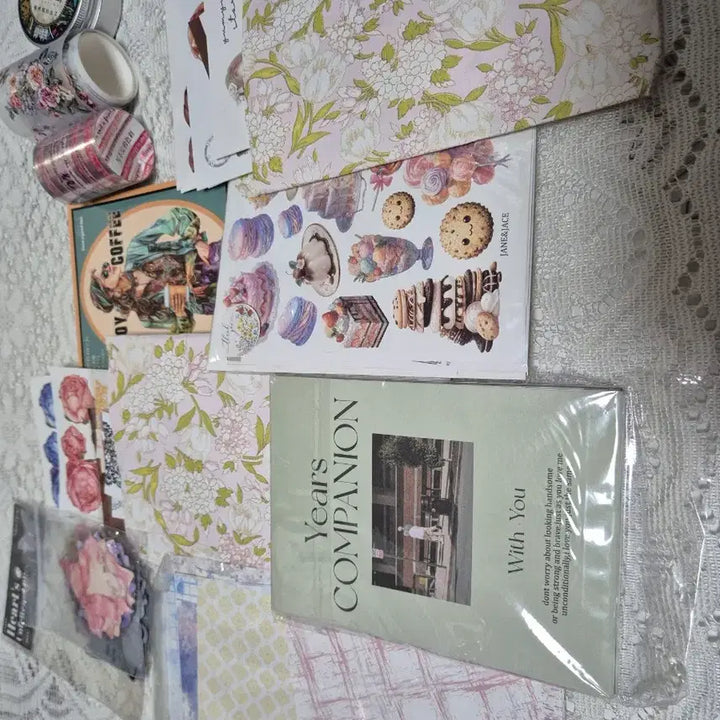 [BUNJANG] Vintage Scrapbooking Bundle Set / 택포)감성 빈티지 다꾸 일괄처분