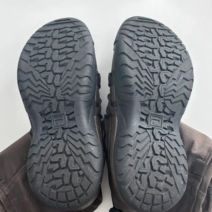 [BUNJANG] Fila Payto Gorpcore Brown Rain Boots 230 / 휠라 페이토 고프코어 브라운 레인부츠 230