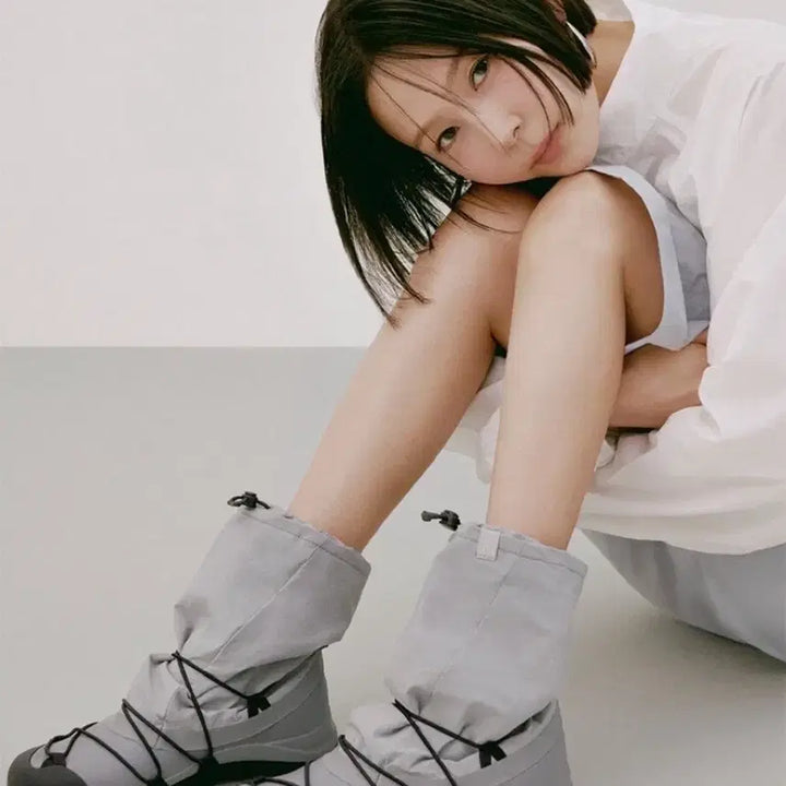 [BUNJANG] Fila Payto Gorpcore Brown Rain Boots 230 / 휠라 페이토 고프코어 브라운 레인부츠 230