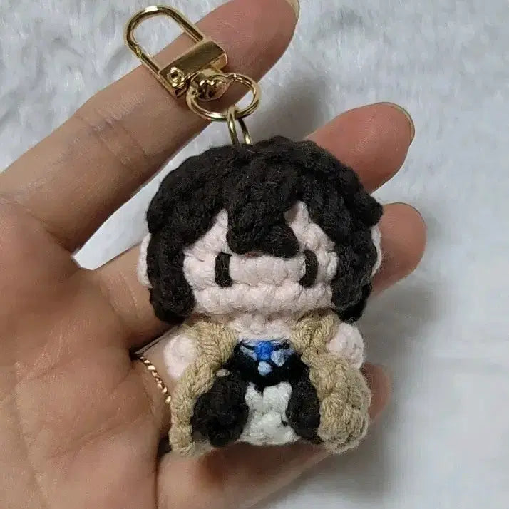[BUNJANG] Handmade Crochet Doll Keyring Commission / 핸드메이드 뜨개 인형 커미션 뜨개 키링 주문제작