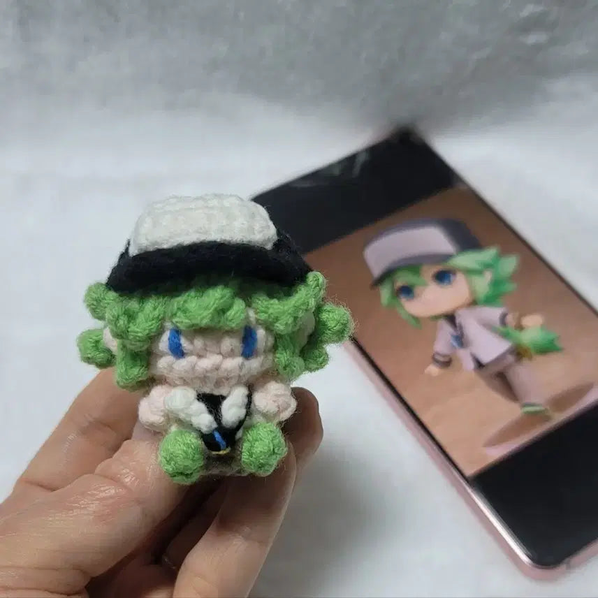 [BUNJANG] Handmade Crochet Doll Keyring Commission / 핸드메이드 뜨개 인형 커미션 뜨개 키링 주문제작