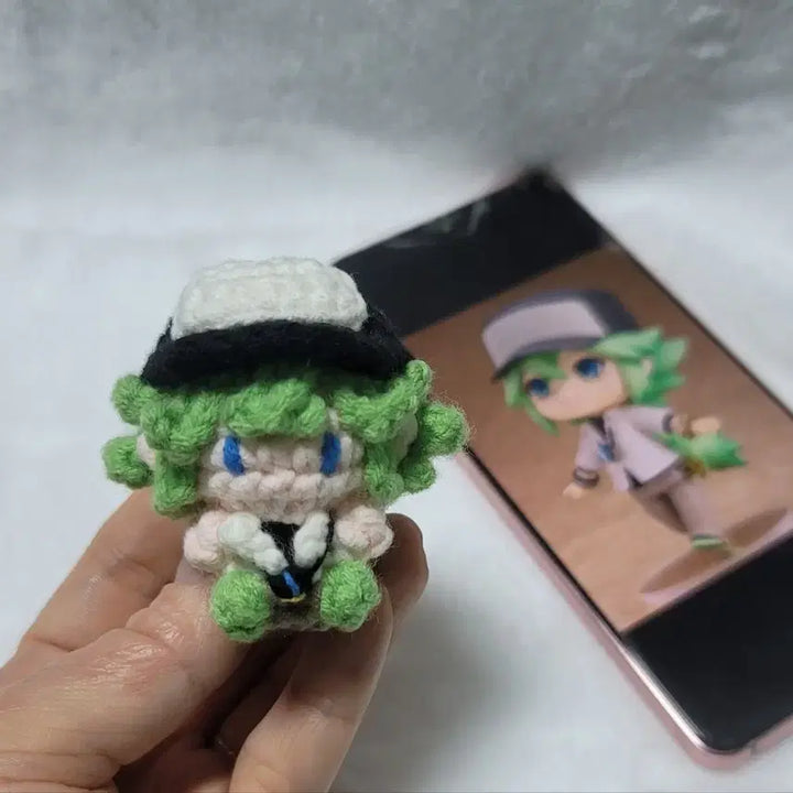 [BUNJANG] Handmade Crochet Doll Keyring Commission / 핸드메이드 뜨개 인형 커미션 뜨개 키링 주문제작