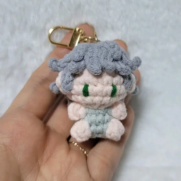 [BUNJANG] Handmade Crochet Doll Keyring Commission / 핸드메이드 뜨개 인형 커미션 뜨개 키링 주문제작