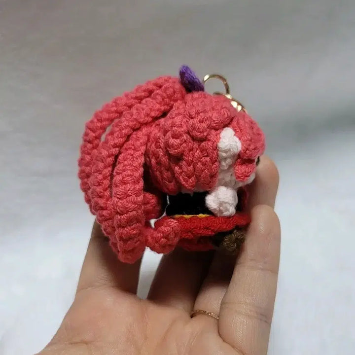 [BUNJANG] Handmade Crochet Doll Keyring Commission / 핸드메이드 뜨개 인형 커미션 뜨개 키링 주문제작