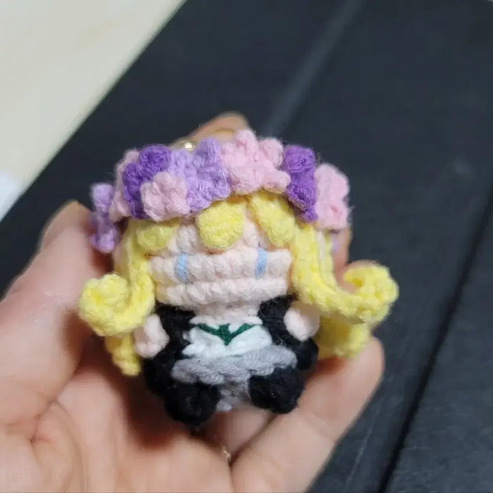 [BUNJANG] Handmade Crochet Doll Keyring Commission / 핸드메이드 뜨개 인형 커미션 뜨개 키링 주문제작