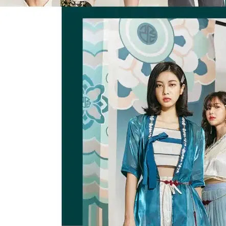 [BUNJANG] LeeSeul Mermaid Legend Collection Hanbok Outer / 리슬 인어전설 컬렉션 한복 아우터