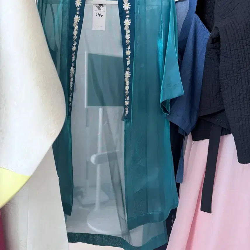[BUNJANG] LeeSeul Mermaid Legend Collection Hanbok Outer / 리슬 인어전설 컬렉션 한복 아우터