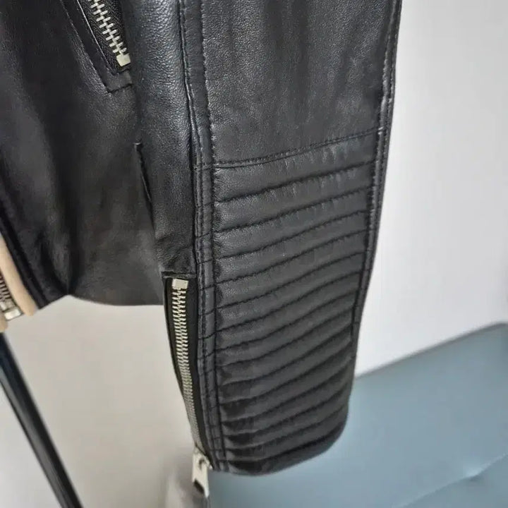 [BUNJANG] Jesi New York Lambskin Leather Rider Jacket / 제시뉴욕 55 양가죽 라이더 재킷 W-자켓-267