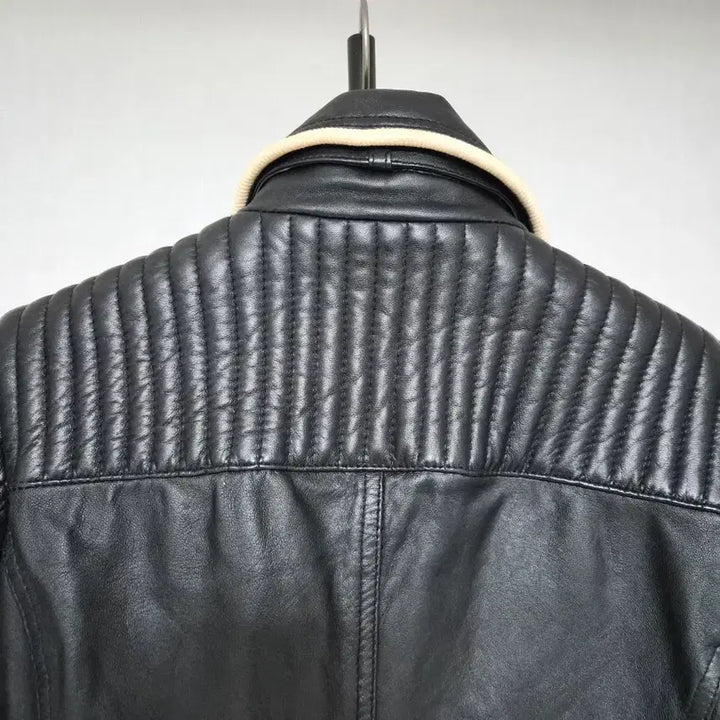 [BUNJANG] Jesi New York Lambskin Leather Rider Jacket / 제시뉴욕 55 양가죽 라이더 재킷 W-자켓-267