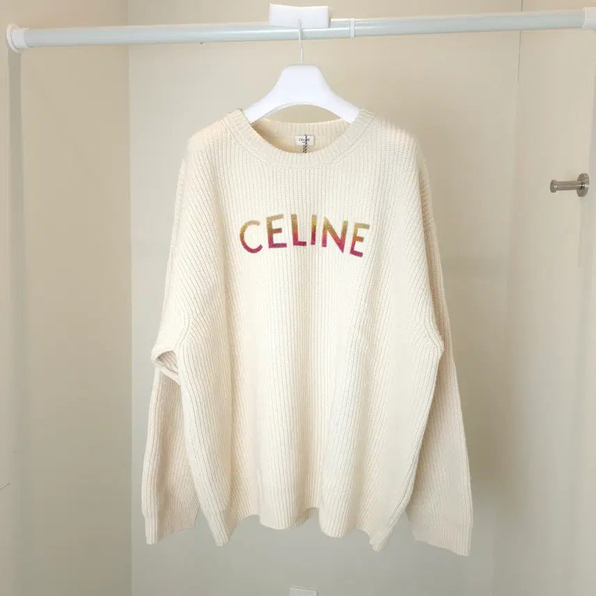 [BUNJANG] Celine Ribbed Wool Knit / [정품] 셀린느 리브드 울 니트