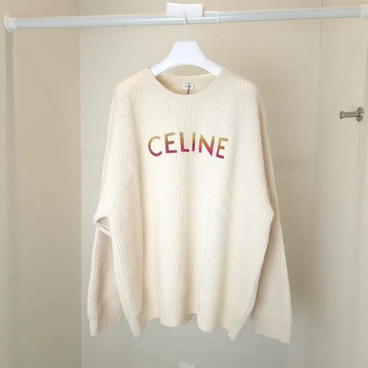 [BUNJANG] Celine Ribbed Wool Knit / [정품] 셀린느 리브드 울 니트