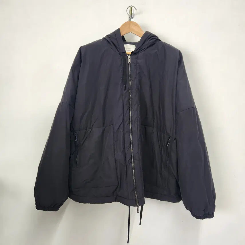 [BUNJANG] Studio Nicholson Industries Powder Parachute Padded Jacket (Black, XL) / 스튜디오 니콜슨 인더스 파우더 파라슈트 패딩 자켓 블랙 (XL)