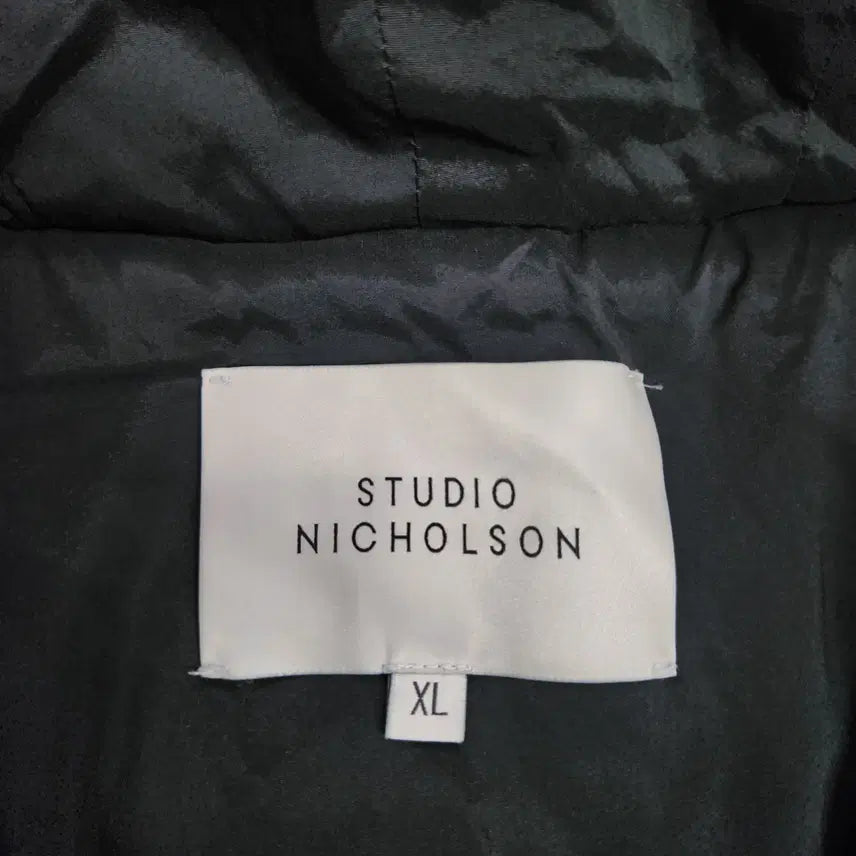 [BUNJANG] Studio Nicholson Industries Powder Parachute Padded Jacket (Black, XL) / 스튜디오 니콜슨 인더스 파우더 파라슈트 패딩 자켓 블랙 (XL)
