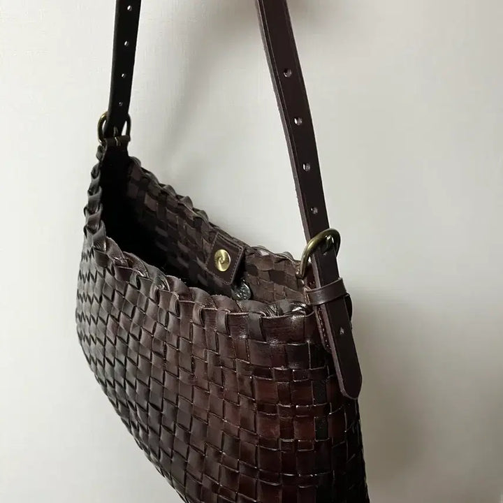 [BUNJANG] Dragon Diffusion 8170 Dark Brown Hobo Bag / (미사용) 드래곤디퓨전 호보 8170 Dark Brown 드래곤백