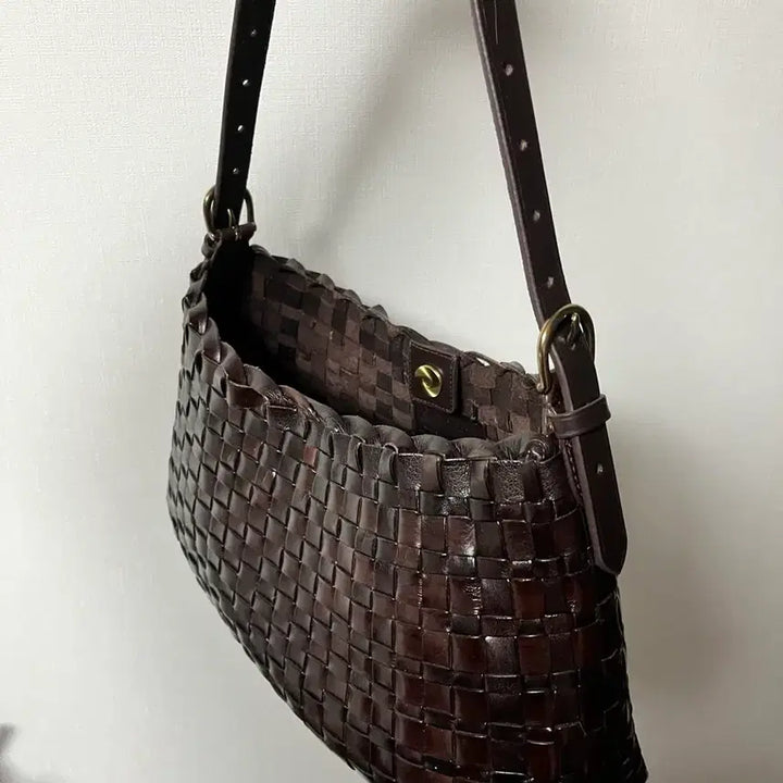 [BUNJANG] Dragon Diffusion 8170 Dark Brown Hobo Bag / (미사용) 드래곤디퓨전 호보 8170 Dark Brown 드래곤백