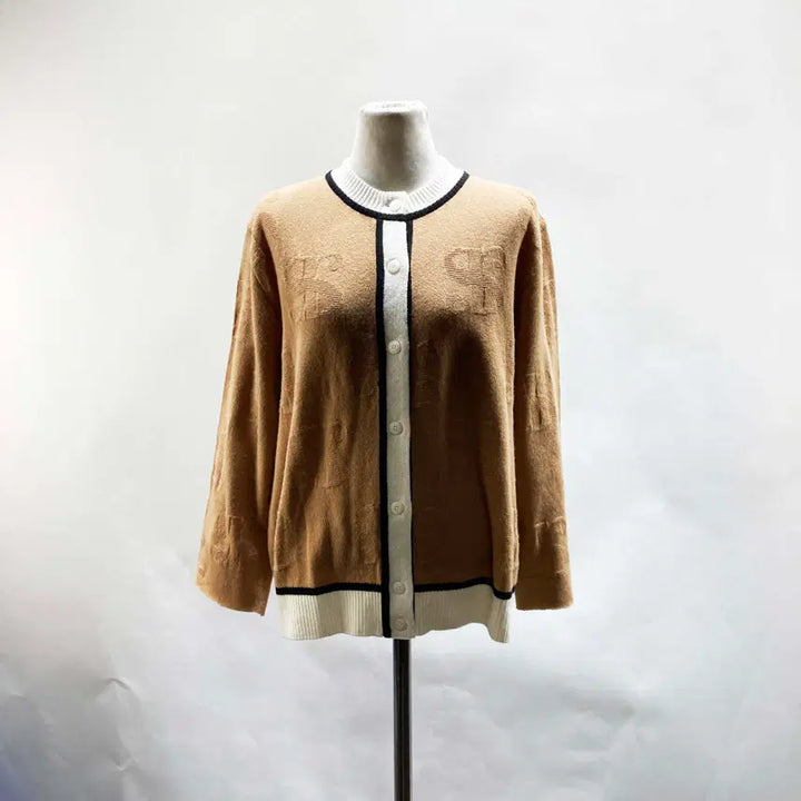 [BUNJANG] Sisley 2024 Women's Knit Cardigan L Jeans Sense / 시슬리 2024 여성니트가디건 L 진스센스