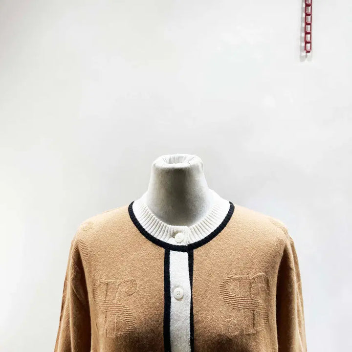 [BUNJANG] Sisley 2024 Women's Knit Cardigan L Jeans Sense / 시슬리 2024 여성니트가디건 L 진스센스