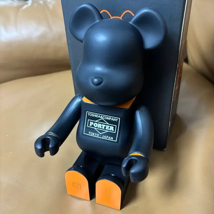 [BUNJANG] PORTER BE@RBRICK 400% Black / PORTER 포터 베어브릭 400% 블랙