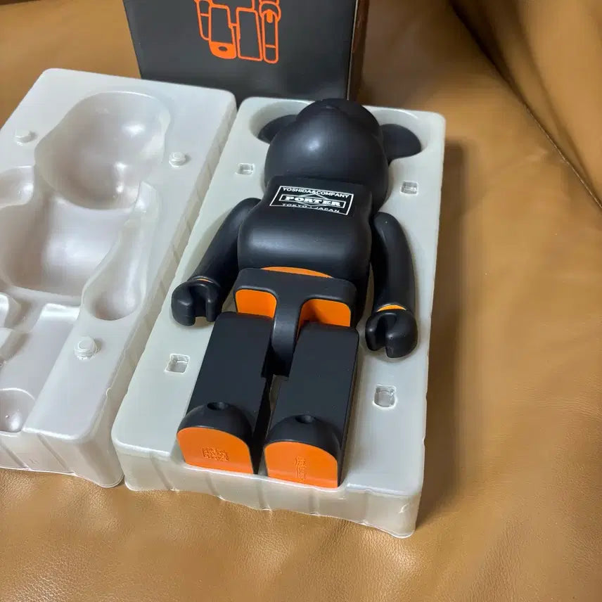 [BUNJANG] PORTER x BE@RBRICK 400% Black / PORTER 포터 베어브릭 400% 블랙