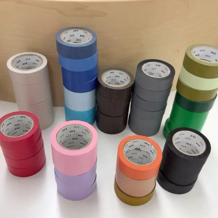 [BUNJANG] MT Basic Masking Tape 15mm / [낱개구매] MT 마스킹테이프 15mm 종이테이프 베이직 마테