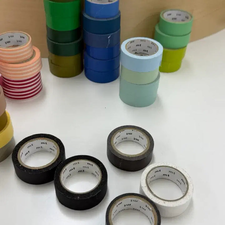 [BUNJANG] MT Basic Masking Tape 15mm / [낱개구매] MT 마스킹테이프 15mm 종이테이프 베이직 마테