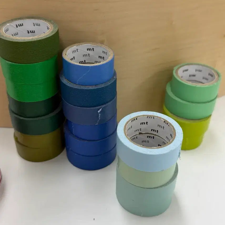 [BUNJANG] MT Basic Masking Tape 15mm / [낱개구매] MT 마스킹테이프 15mm 종이테이프 베이직 마테