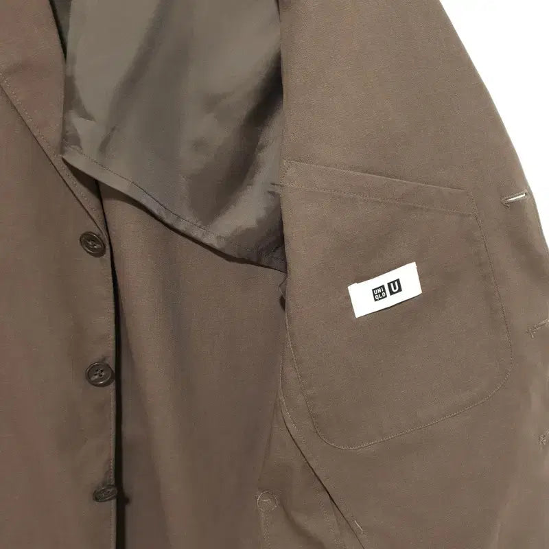 [BUNJANG] Uniqlo U Relaxed Fit Tailored Linen Jacket / 유니클로 U 릴렉스피트 테일러드 린넨 자켓 S_M0853