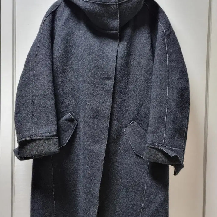 [BUNJANG] SHINee Key Hood Coat / SYSTEM 순모 후드 코트