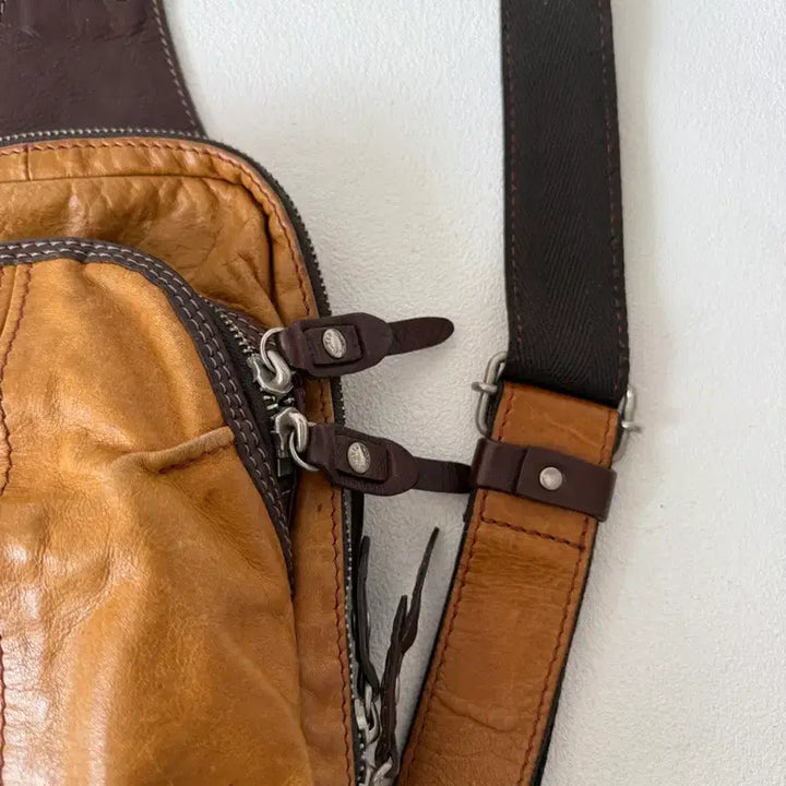 [BUNJANG] IKETEI Leather Sling Bag (Japan) / IKETEI 레더 슬링백(JAPAN)