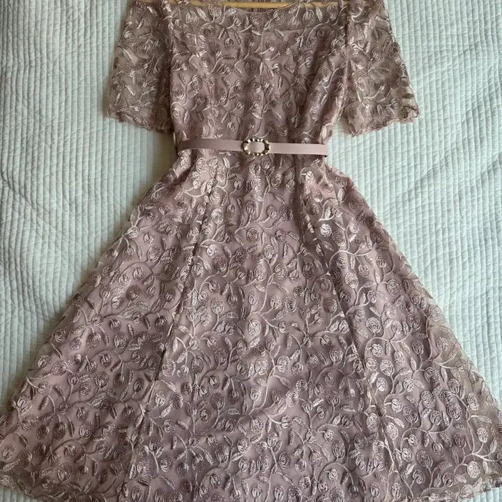 [BUNJANG] JI GOTT Lace Dress (Size 55) / 지고트 레이스 원피스(55)