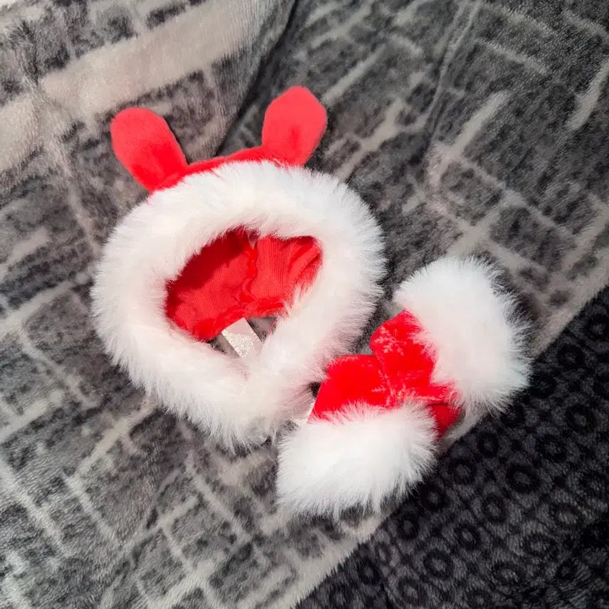 [SOLD OUT] 10cm 판초 가챠 누이 크리스마스 인형 옷