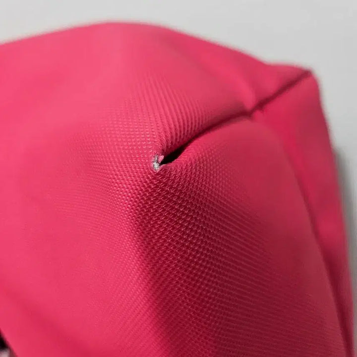 [BUNJANG] Lacoste Pink Tote Bag / 라코스테 핑크 토트백