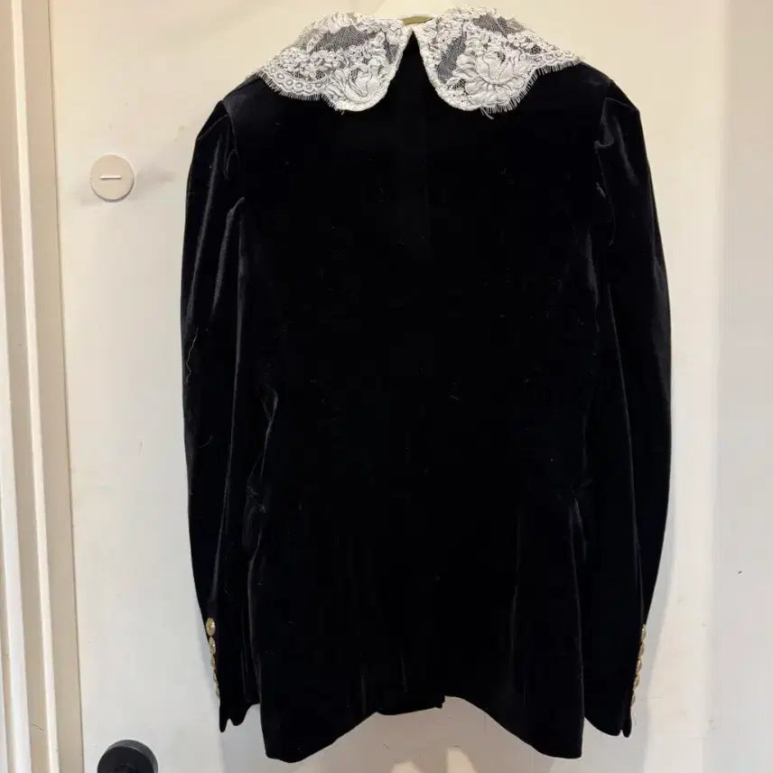 [BUNJANG] Jull Log Velvet Lace Jacket / jull log 줄로그 벨벳 레이스 자켓