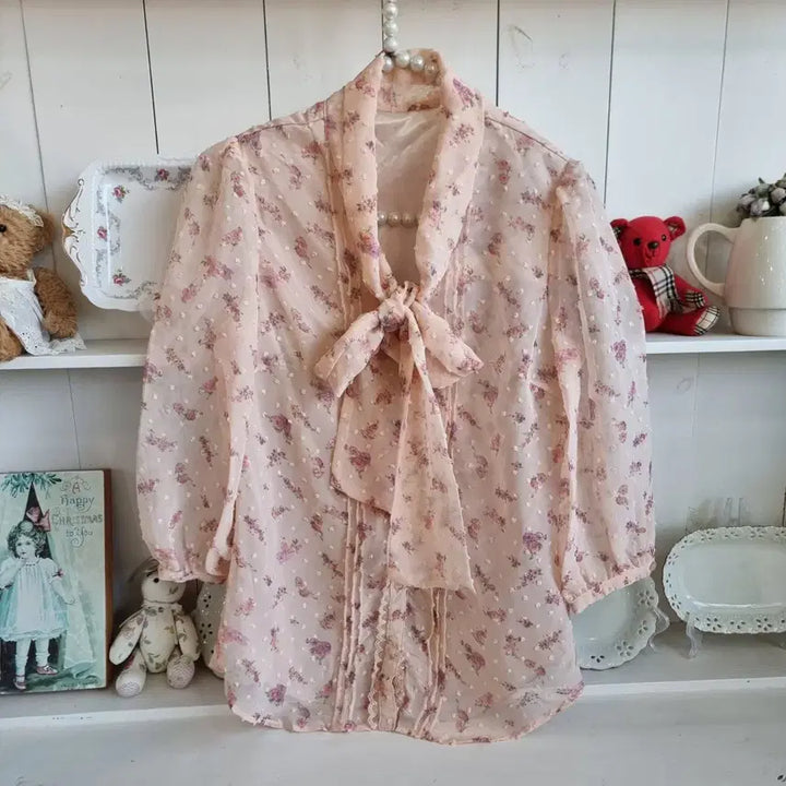 [BUNJANG] CECIL McBEE Ribbon Blouse / CECIL McBEE  리본 블라우스