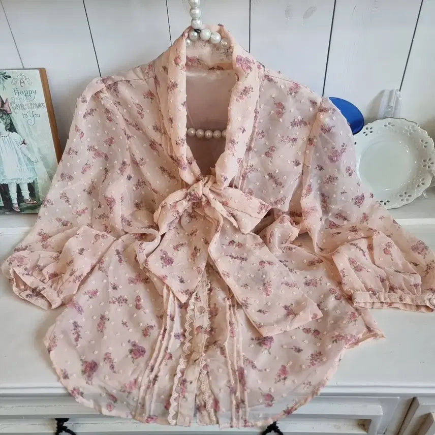 [BUNJANG] CECIL McBEE Ribbon Blouse / CECIL McBEE  리본 블라우스