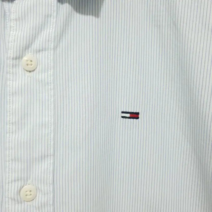 [BUNJANG] Tommy Hilfiger Regular Fit Stripe Shirt M_M0837 / 타미힐피거 레귤러핏 스트라이프 셔츠 M_M0837