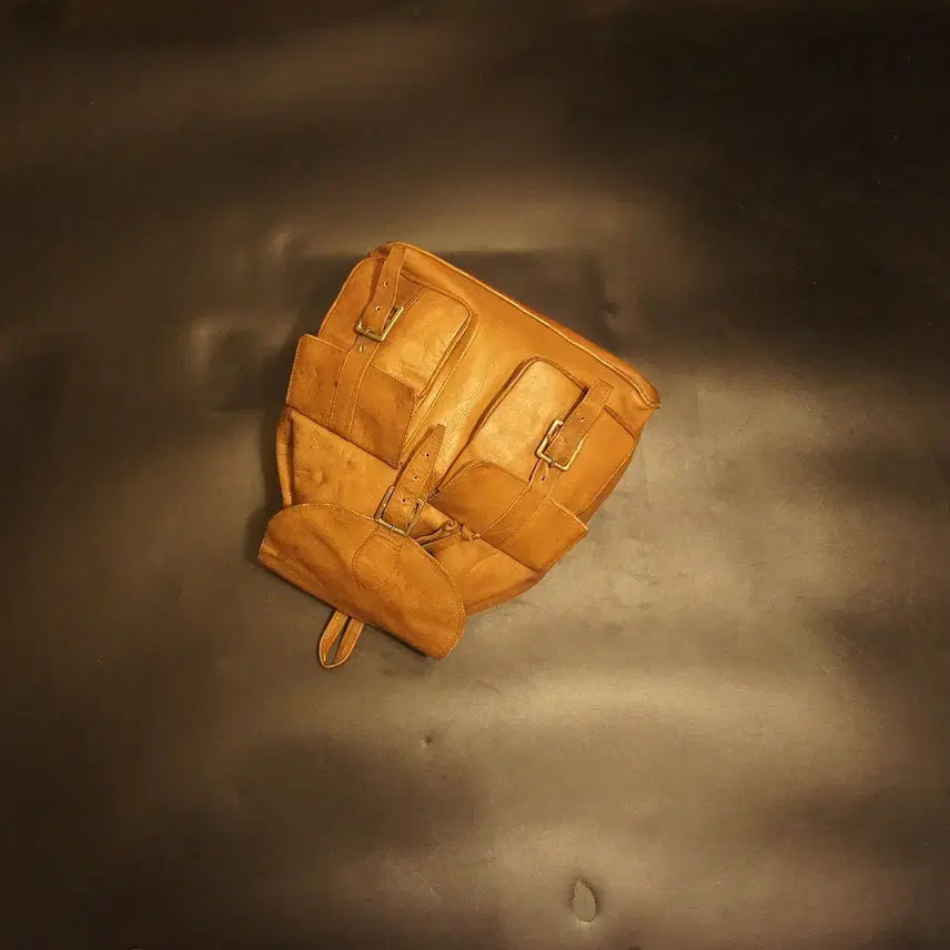 [BUNJANG] Leather Backpack / 491백팩 가죽 배낭 가죽백 가죽가방 빈티지가방 여자가방 남자백