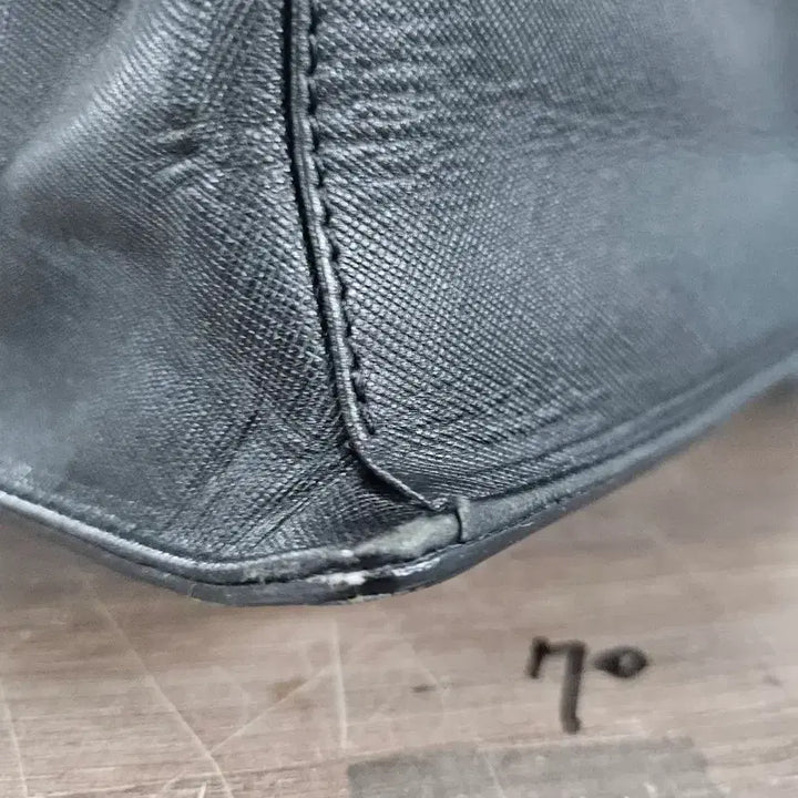 [BUNJANG] MCM Black Briefcase / MCM 블랙 사피아노브리프케이스 서류 가방 토트백 38*28*9