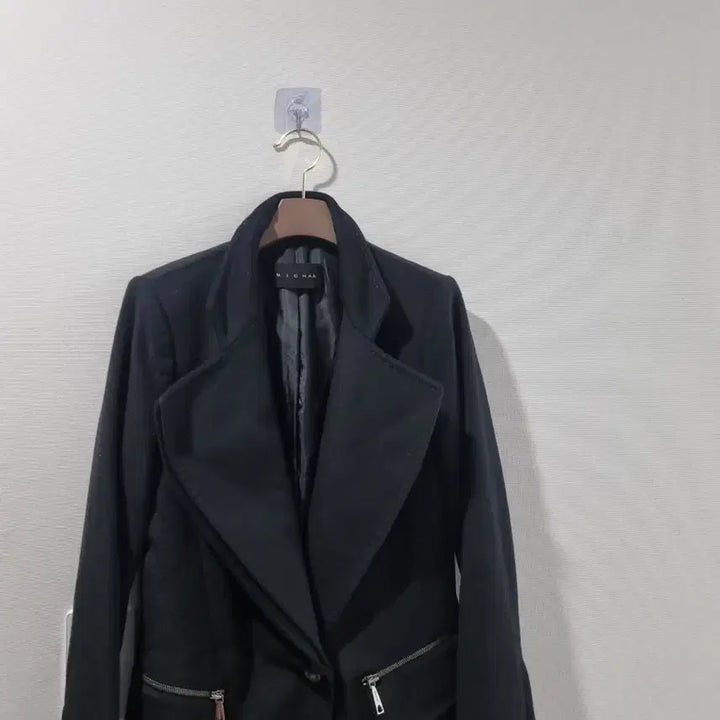[BUNJANG] Mise-en-scene Black Mock Cashmere Jacket / 미샤 블랙 모캐시미어 자켓