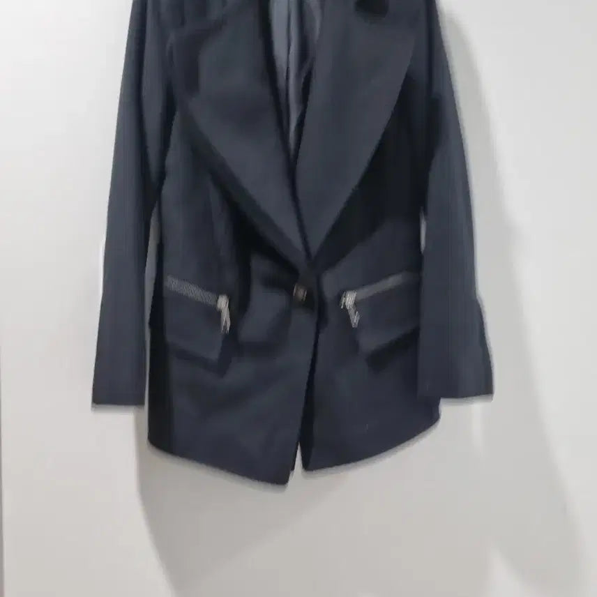 [BUNJANG] Mise-en-scene Black Mock Cashmere Jacket / 미샤 블랙 모캐시미어 자켓