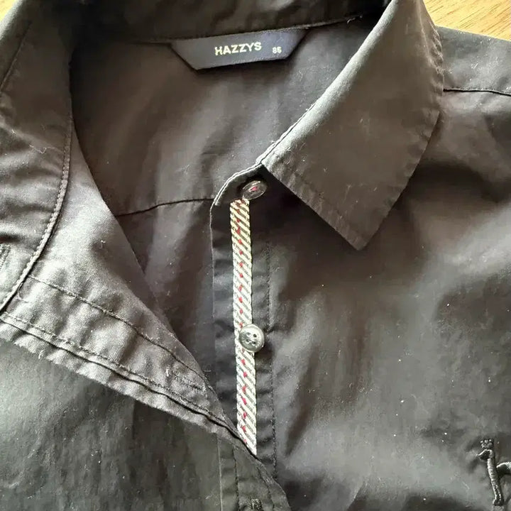 [BUNJANG] Hazzys Black Shirt / 헤지스 블랙 셔츠